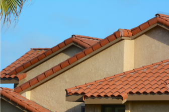 Detailed image of a residential roof, highlighting the craftsmanship of Greater Mansion, a Brooklyn-based contractor.